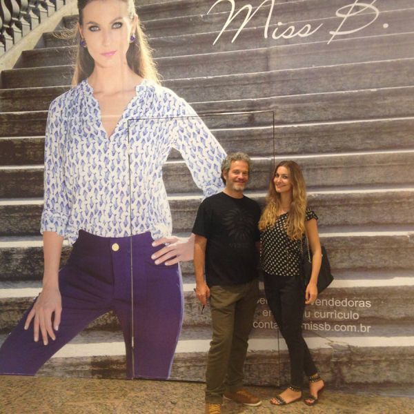 With Deyse Krieger, Advertising Billboard for the brand "Miss B", Rio, 2016 Fotografo Rio de Janeiro Photographer Moda Fashion