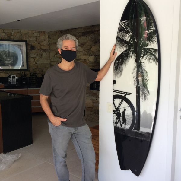 Work from the series "Art Boards", Rio, 2020