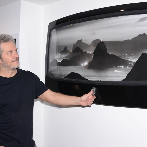 Art work "Rio-Brasilia", Rio de Janeiro, 2017