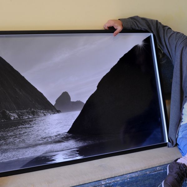 Art Work from the series "Rio Without Color", Rio, 2016