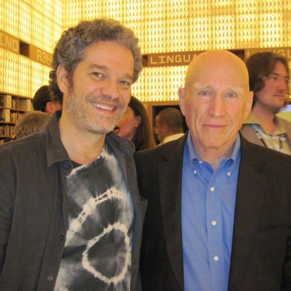With Sebastião Salgado, Rio de Janeiro, 2013