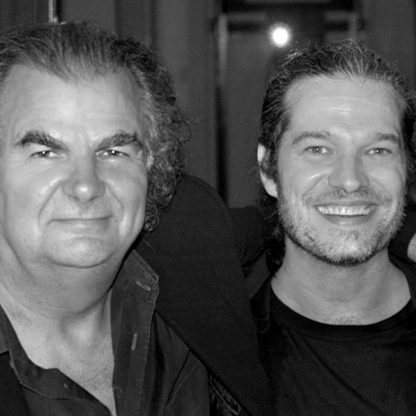 With Patrick Demarchelier, Cap Ferrat, France, 2005